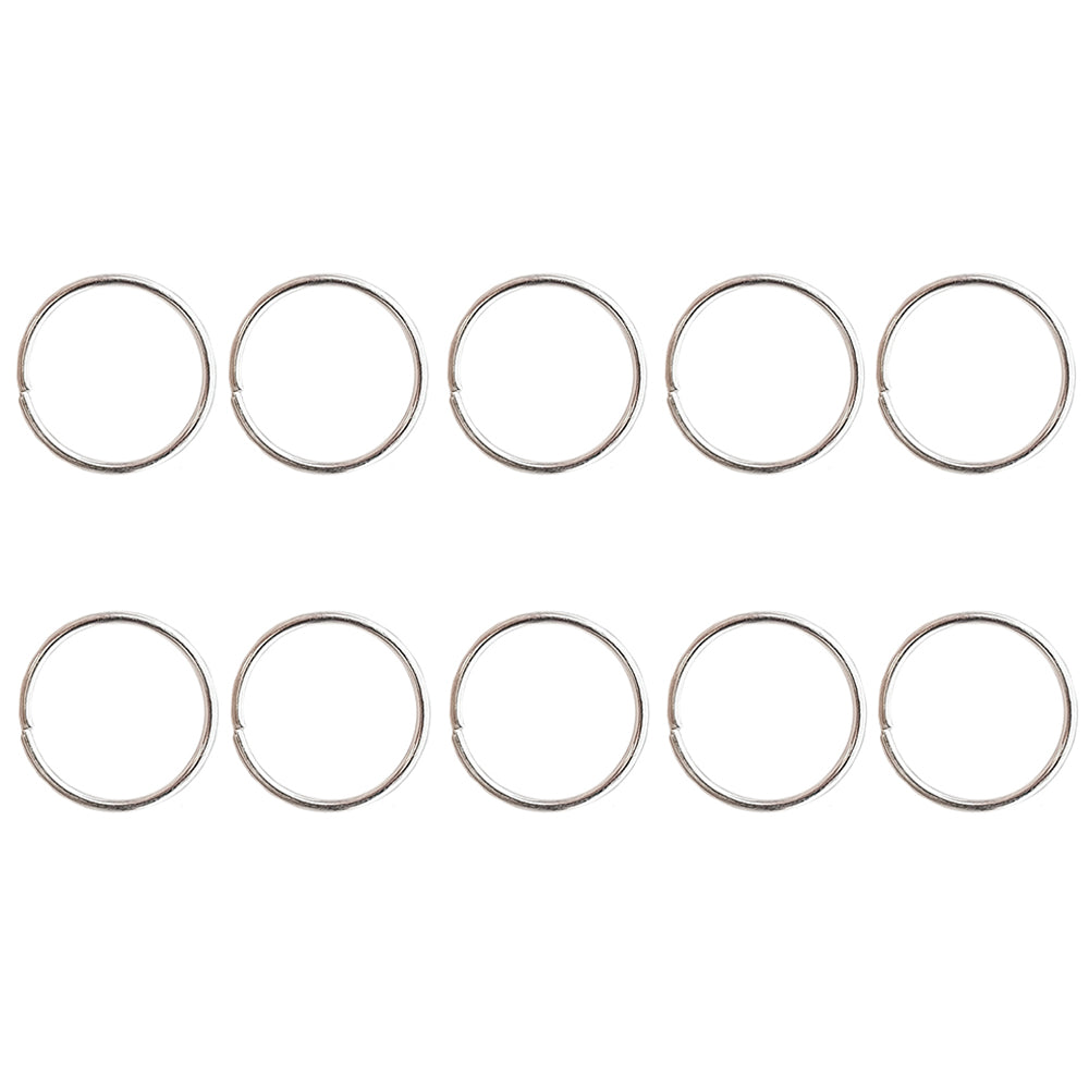 Silver Hair Rings