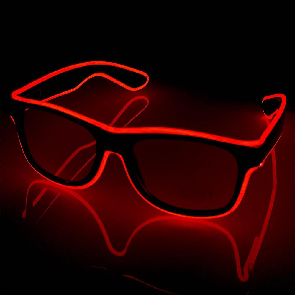 Red LED Glasses