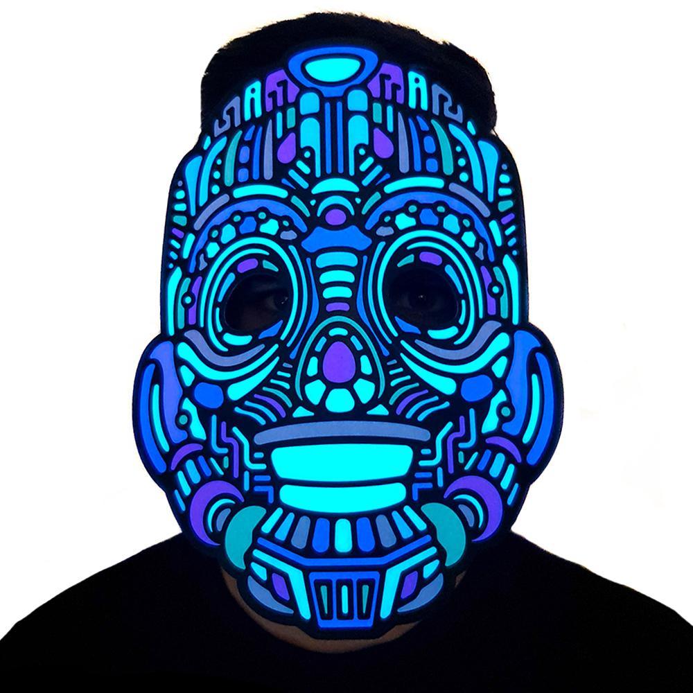 Roboto LED Sound Reactive Mask