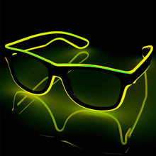 Load image into Gallery viewer, Yellow LED Glasses