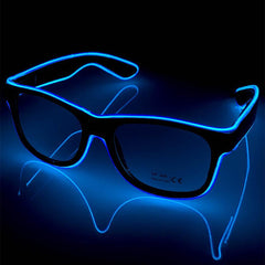 Blue LED Glasses