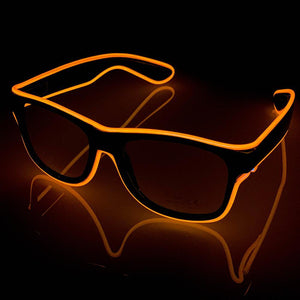 Orange LED Glasses