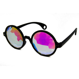 Black Kaleidoscope Glasses