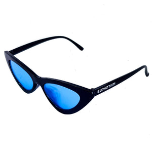 Blue Cat Eye Diffraction Glasses