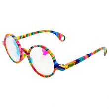 Load image into Gallery viewer, Kandi Swirl Wormhole Kaleidoscope Glasses
