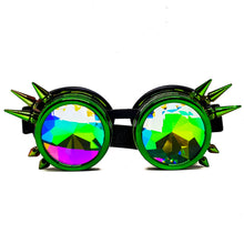 Load image into Gallery viewer, Venom Steampunk Kaleidoscope Goggles V2