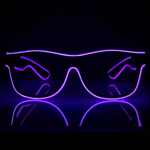 Purple LED Glasses