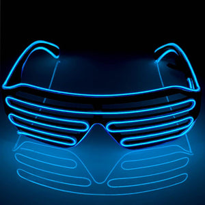 Blue LED Shutter Glasses