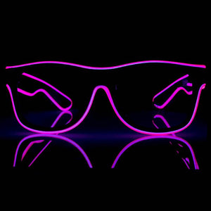 Pink LED Glasses