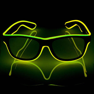 Yellow LED Glasses