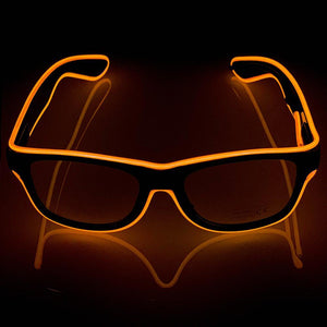 Orange LED Glasses