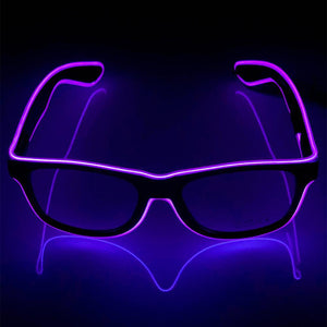 Purple LED Glasses