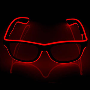 Red LED Glasses