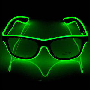 Green LED Glasses