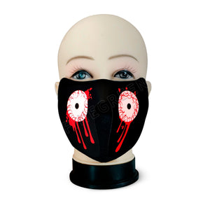 Bloodshot LED Sound Reactive Mask