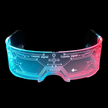 Load image into Gallery viewer, Cyberpunk LED Glasses