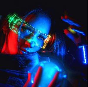 Cyberpunk LED Glasses