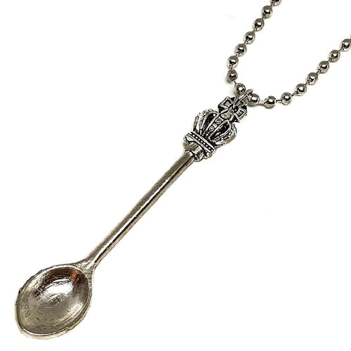 hidden spoon necklace