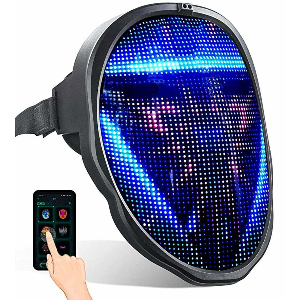 Cybernetic LED Face Mask