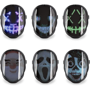 Cybernetic LED Face Mask