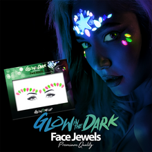 Load image into Gallery viewer, Glow In The Dark Tiara Face Gems