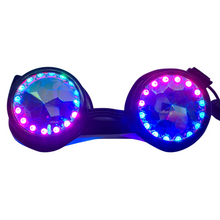 Load image into Gallery viewer, Halo LED Kaleidoscope Goggles V2