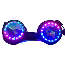 Load image into Gallery viewer, Halo LED Kaleidoscope Goggles