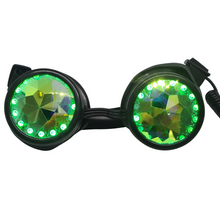 Load image into Gallery viewer, Halo LED Kaleidoscope Goggles V2
