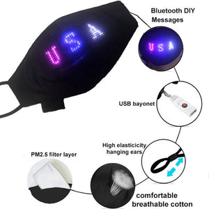 LED Bluetooth Face Mask