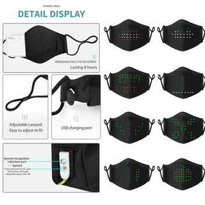 LED Bluetooth Face Mask
