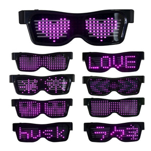 Magic Programmable LED Glasses