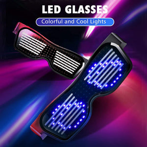 Magic Programmable LED Glasses