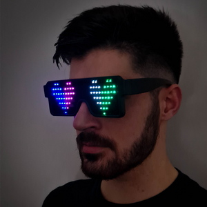 Multicolour Sonic LED Glasses