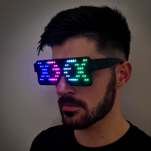 Load image into Gallery viewer, Multicolour Sonic LED Glasses