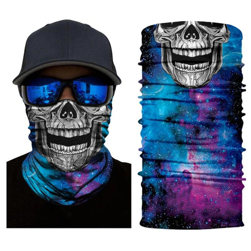 Space Skeleton Rave Bandana