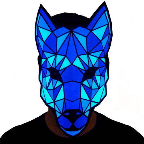 Wolf LED Sound Reactive Mask